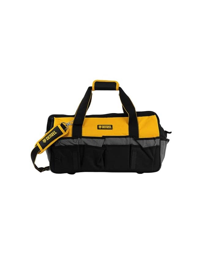 denzeL Tool bag 500x245x300 mm, 20 pockets, Removable Organizer. 10 Pockets, Shoulder Strap  - Image 1