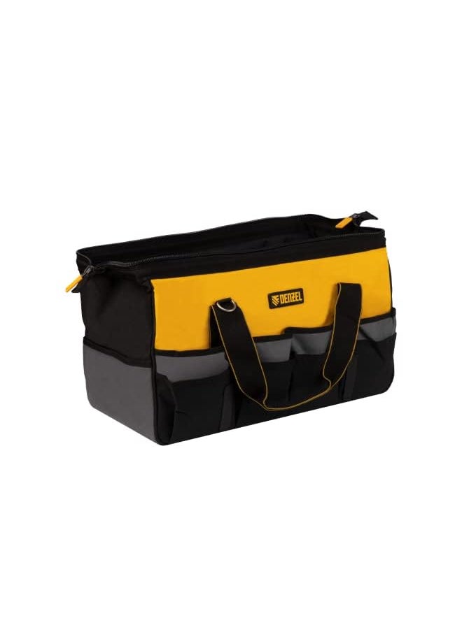 denzeL Tool bag 500x245x300 mm, 20 pockets, Removable Organizer. 10 Pockets, Shoulder Strap  - Image 5