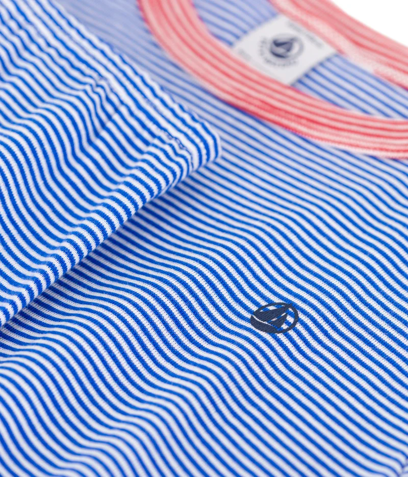 Petit Bateau Children's stripy cotton pyjamas