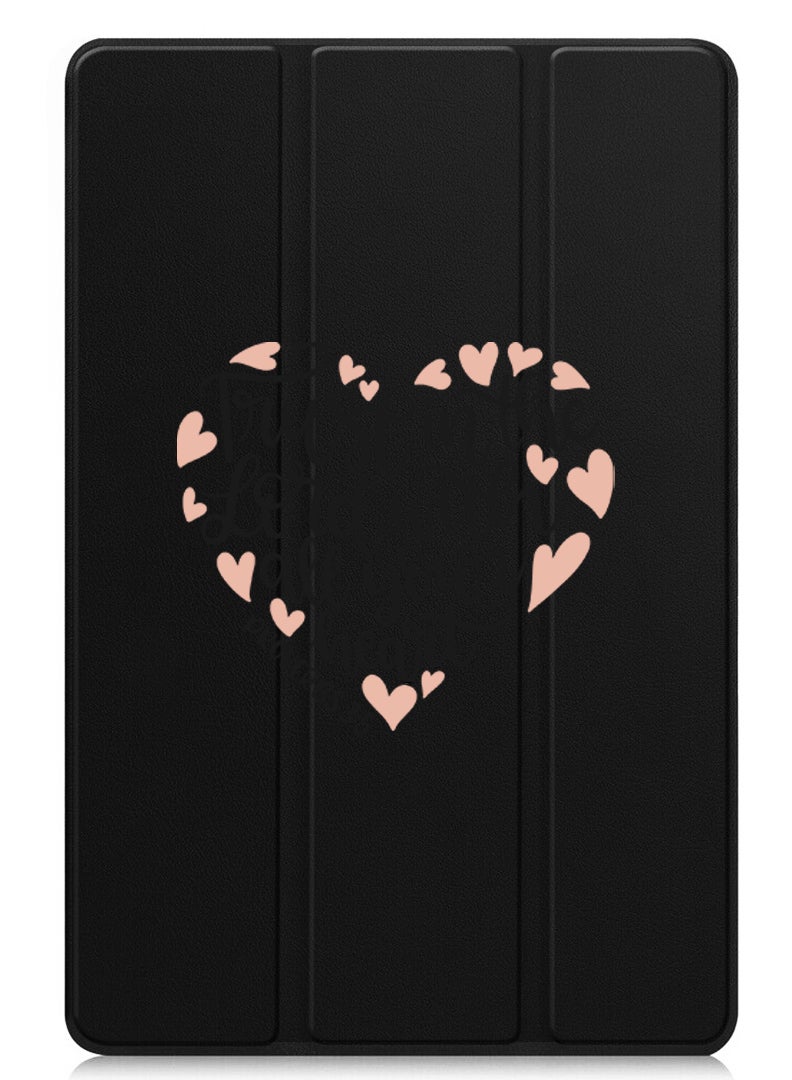 Theodor Protective Flip Case For Xiaomi Redmi Pad Pro (2024) With Trifold Stand Auto Wake Sleep Shockproof Cover Trust in the lord with all your heart - Image 1