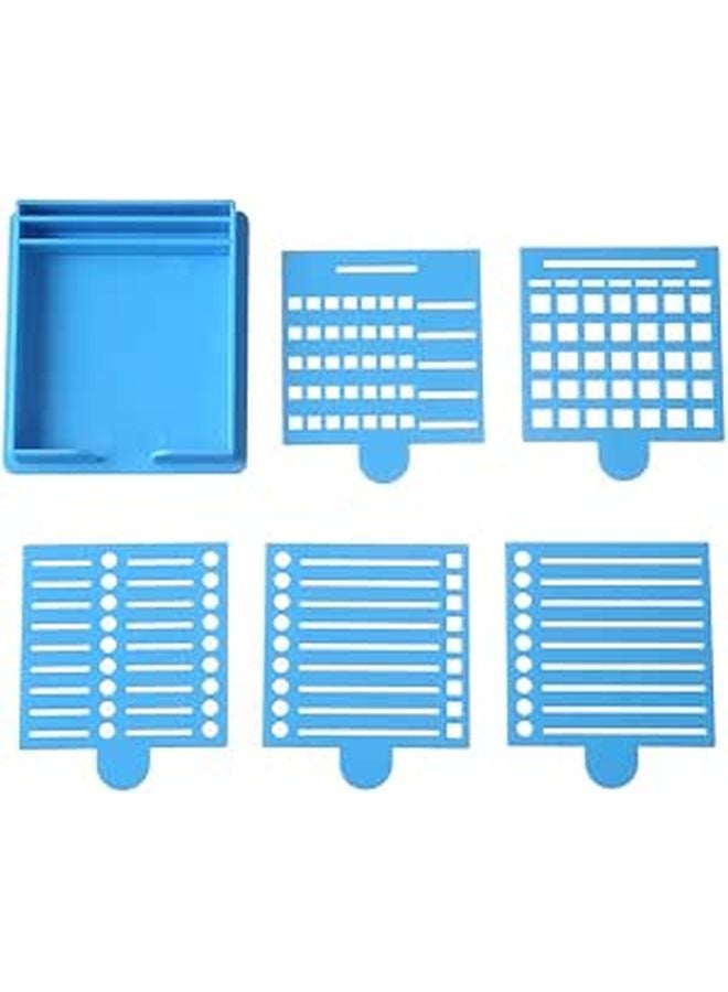 Blue Sticky Note Dispenser Template Organizer For To Do Lists Home And School - Image 1