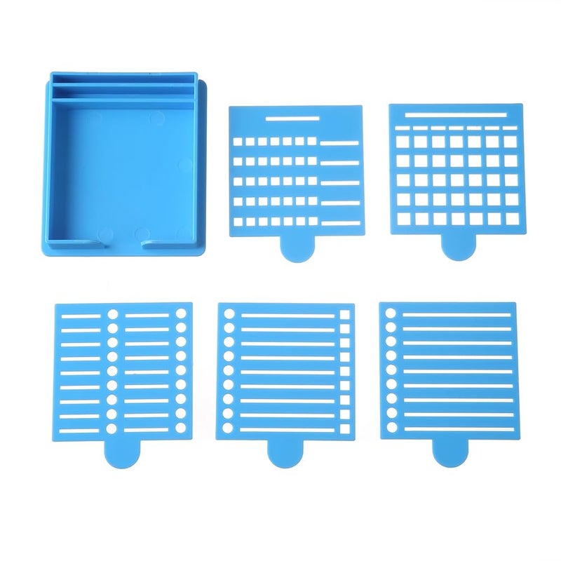 Blue Sticky Note Dispenser Template Organizer For To Do Lists Home And School - Image 2