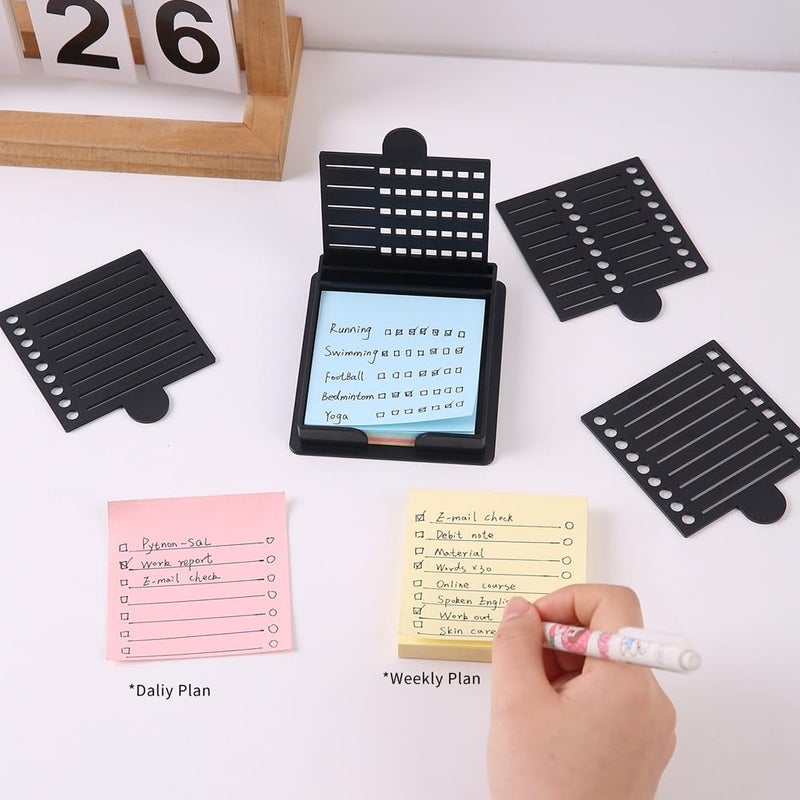 Blue Sticky Note Dispenser Template Organizer For To Do Lists Home And School - Image 5