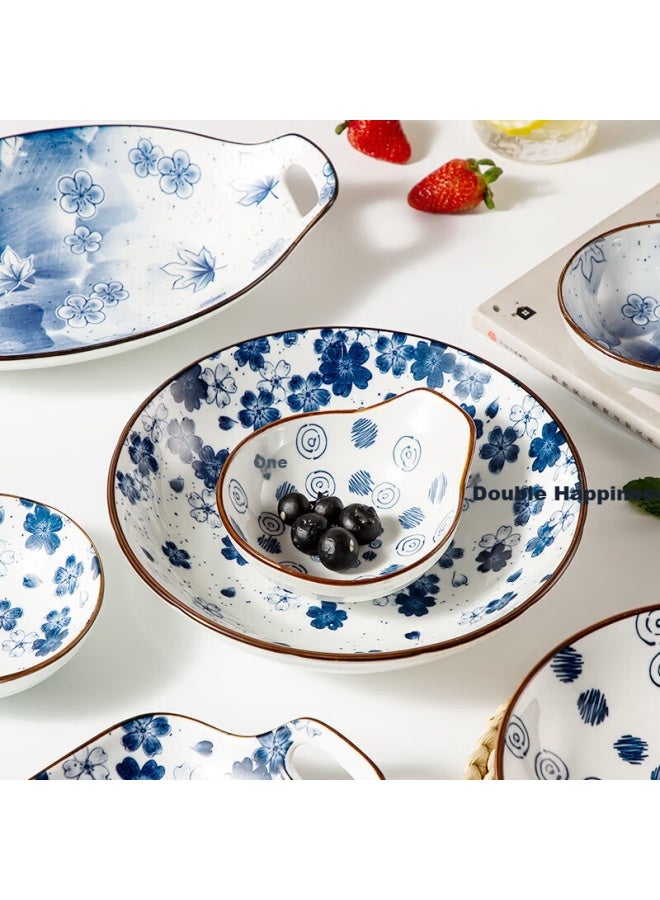 MAX COOK Maxcook Ceramic Dinner Plates 8-inch 2-pack Style Deep Dish Plates Western-style Dumpling Plates Mctc1758 - Image 3