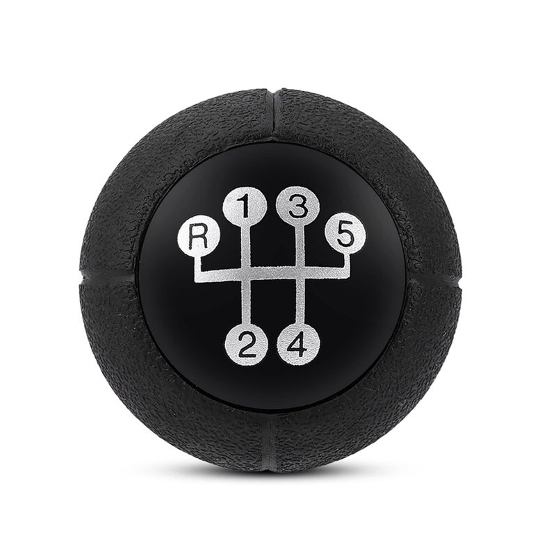 5 Speed Gear Shift Knob Black Silver For Opel Astra F G Corsa B C Vectra B Comfortable Replacement Stick Car DIYers - Image 2