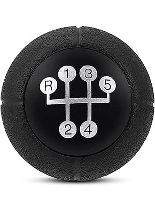 5 Speed Gear Shift Knob Black Silver For Opel Astra F G Corsa B C Vectra B Comfortable Replacement Stick Car DIYers - Image 1