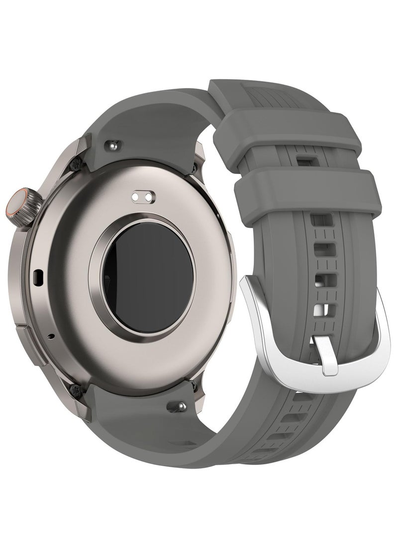 متوافق مع amazfit ميزان سوار ، للرجال والنساء ، 22 ملم الافراج السريع سيليكون مشبك ، amazfit ميزان a2286 الفولاذ المقاوم للصدأ استبدال سوار - Image 1