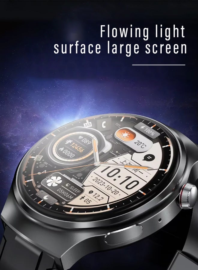 Smart watch fitness tracker for Android and iPhone, suitable for both men and women. 1.85-inch smart watch with blood pressure and heart rate monitor, over 110 sports modes. - Image 4