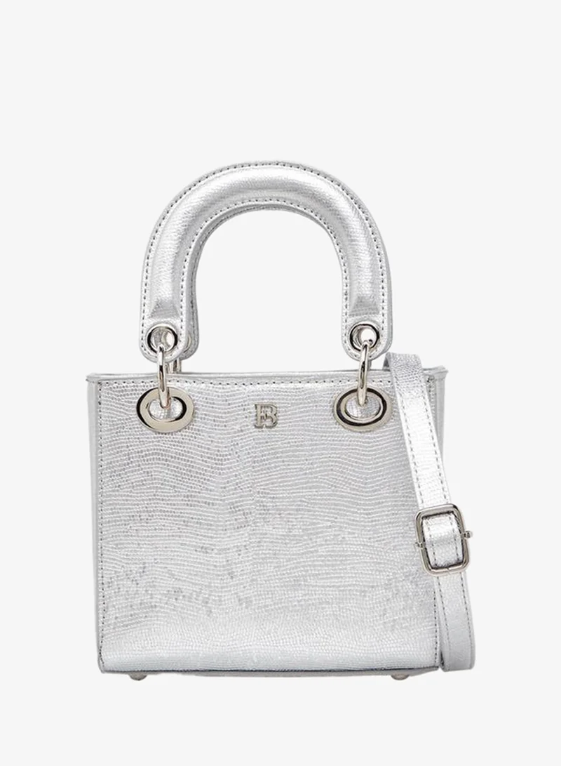 Textured Crossbody Bag With Detachable Strap Ramadan Collection