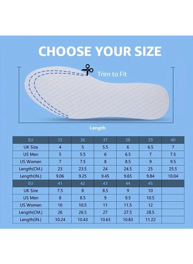 Generic 10pairs Disposable Insoles, Natural Wood Pulp Insoles, Thin, Breathable, Sweat-absorbent, Soft And Comfortable Insoles For Men And Women  - Image 3