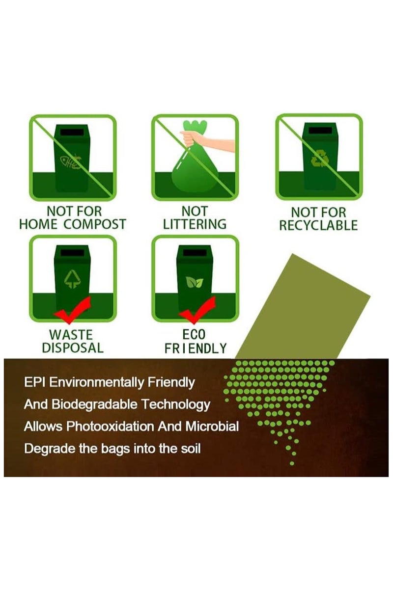 أكياس فضلات الكلاب العامة 120 قطعة، أكياس فضلات قابلة للتحلل للحيوانات الأليفة والقطط، أكياس نفايات حيوانات أليفة ذات مقاومة عالية للتسرب، برائحة اللافندر وسميكة، 10 لفات، GVFJB5 - Image 5