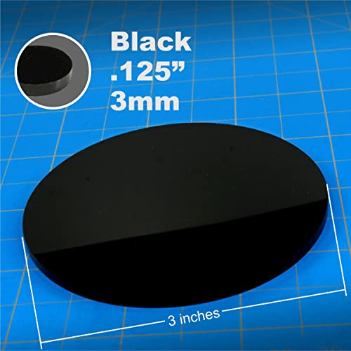 LITKO Model Display Bases | 3 Inch Circular | 3 Inch Round | 76mm | RPG Huge Figure Size (Single) - Image 5