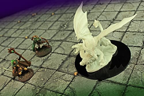 LITKO Model Display Bases | 3 Inch Circular | 3 Inch Round | 76mm | RPG Huge Figure Size (Single) - Image 4