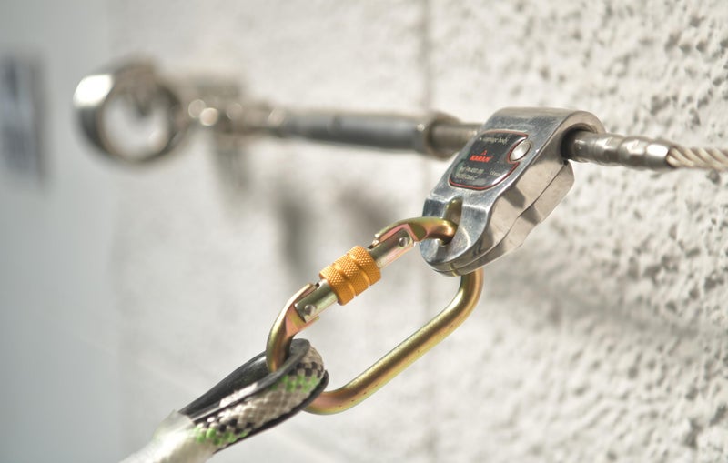 Karam Steel Carabiner Hook PN-112 Gate Opening: 18 mm, Tensile Strength: 25 Kn - Golden (PN 112)' (Alloy Steel, Steel Screw Locking Karabiner) - Image 4