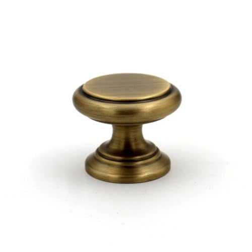 ABVIN Premium Brass Knobs Handles, Furniture Pulls Cabinets Cupboards Kitchen Drawers knobs (1 pcs) - Image 1