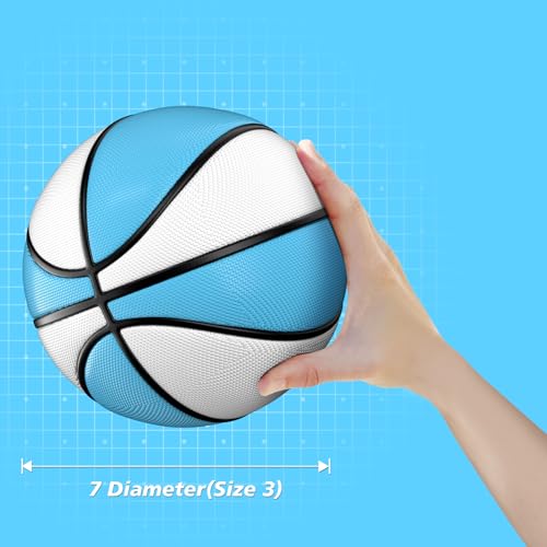 Uladis 2 Pack Pool Basketball Choose Between Size 3 and Size 6 Waterproof Ball with AntiSlip Grip Sturdy for Swimming Pool Basketball Hoops Games - Image 5