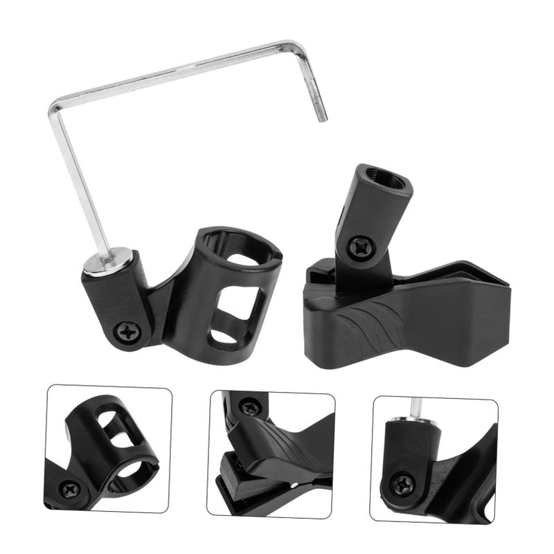 Saxophone Microphone Clip Holder Adjustable For Mic Arm Stand - Image 4