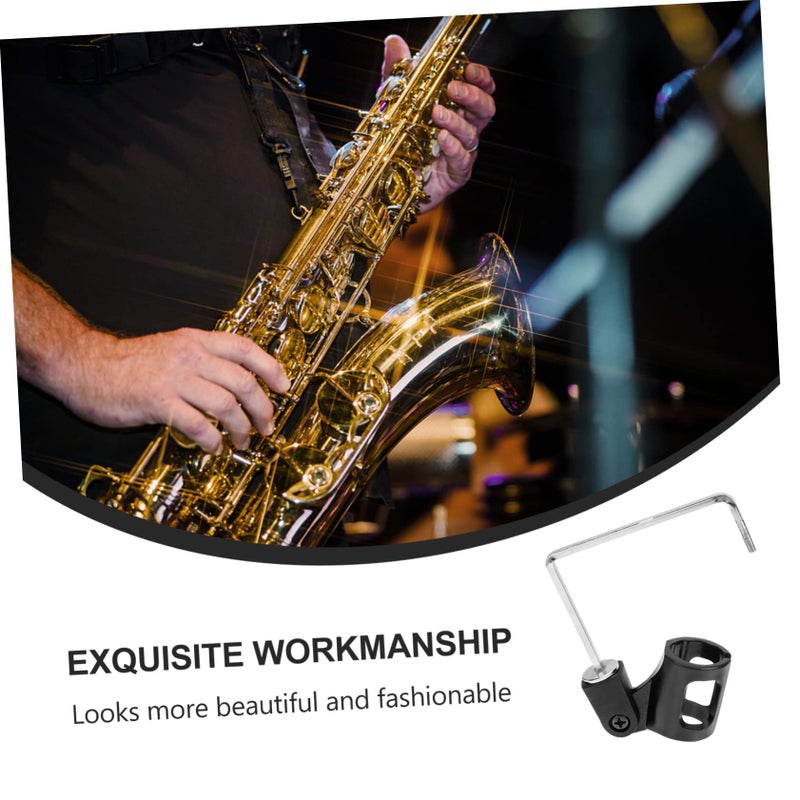 Saxophone Microphone Clip Holder Adjustable For Mic Arm Stand - Image 3