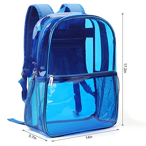 Neurora Clear Backpack Heavy Duty TPU Transparent Backpack for Sports,Work,Security Travel. - Image 2