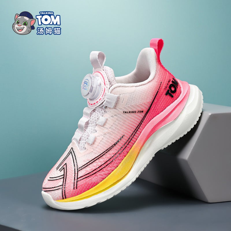 Mesh Sneakers Lightweight Flexible Sole Walking Shoes For Kids Indoor And Outdoor Activities - Image 1