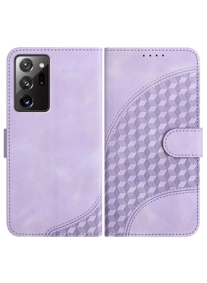 S-TOP Case For Samsung Galaxy Note20 Ultra YX0060 Elephant Head Embossed Phone Leather Case with Lanyard - Image 1