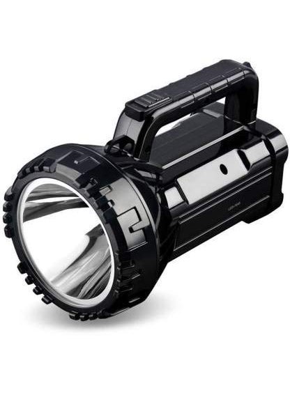 EzLife EzLife El7045B Portable Rechargeable High Brightness Led Torch Light Black Pack of 1 Aluminum  - Image 1