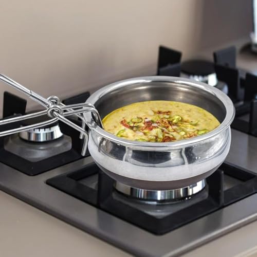 Brunchy Stainless Steel Lemon Squeezer & Tong Lifter Combo | Heavy Duty Citrus Juicer & Multipurpose Food Tong | Rust-Proof, Heat-Resistant, Kitchen Essentials Set - Image 4