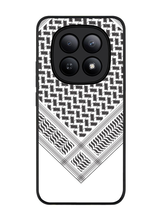 For Xiaomi Redmi Note 15 5G / Poco M8 Case,Slim fit Camera Protection, Shockproof Thin Phone cover  - Victory Shemag(Black)