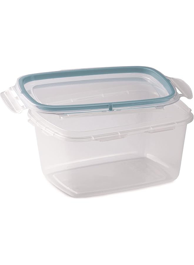 Snips Rectangular Plastic Food Container Set 3 Pieces, 18.4 X 13.8 X 12 Cm Size, 0.6 Liter Capacity - Image 3