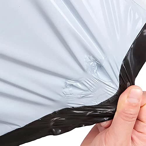 Securement Courier Bags with Pod - 55 Microns Ecommerce Packaging, Envelopes, Pouches & Covers, 24 x 24 Inch, White and Black, Pack of 100 - Image 3