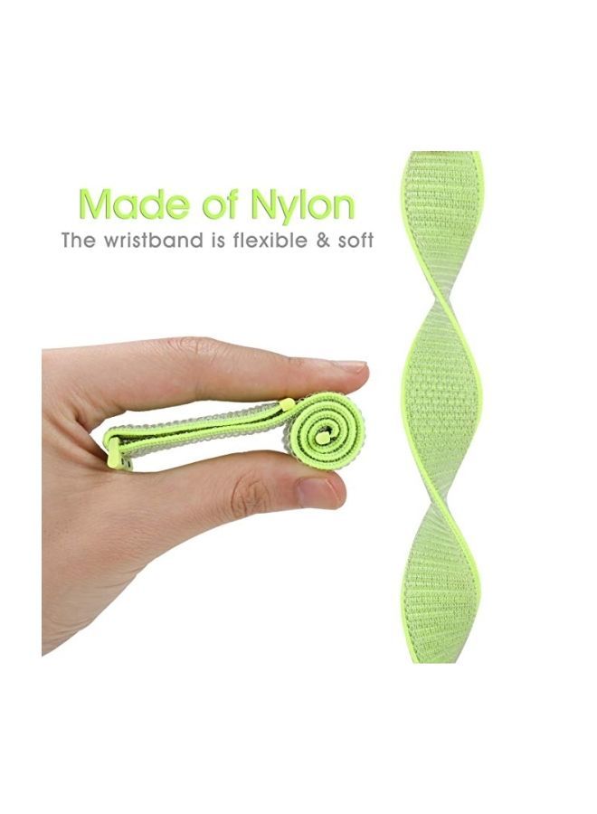 NIBEMINENT Replacement Strap For Apple Watch Series 1/2/3/4 40mm/38mm Light Yellow - Image 2