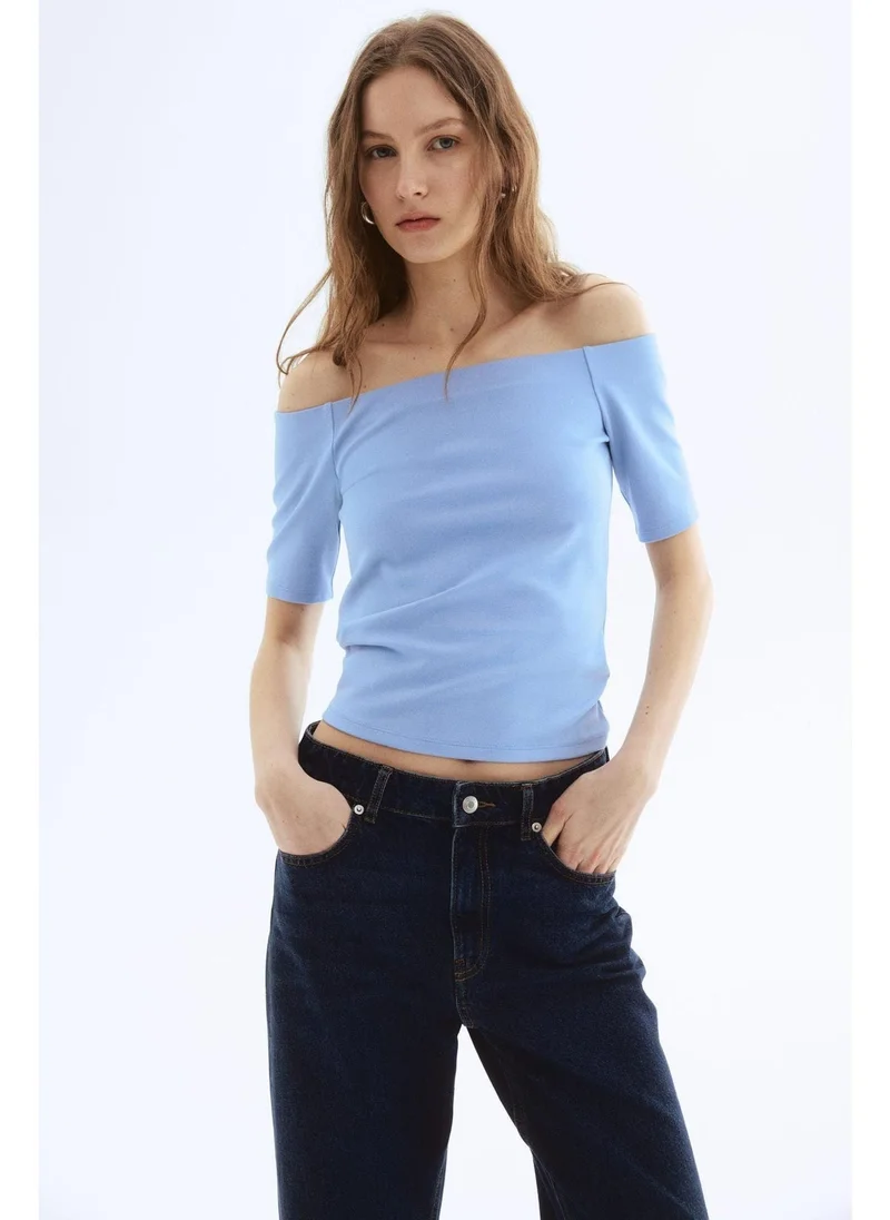 H&M Off-the-shoulder top