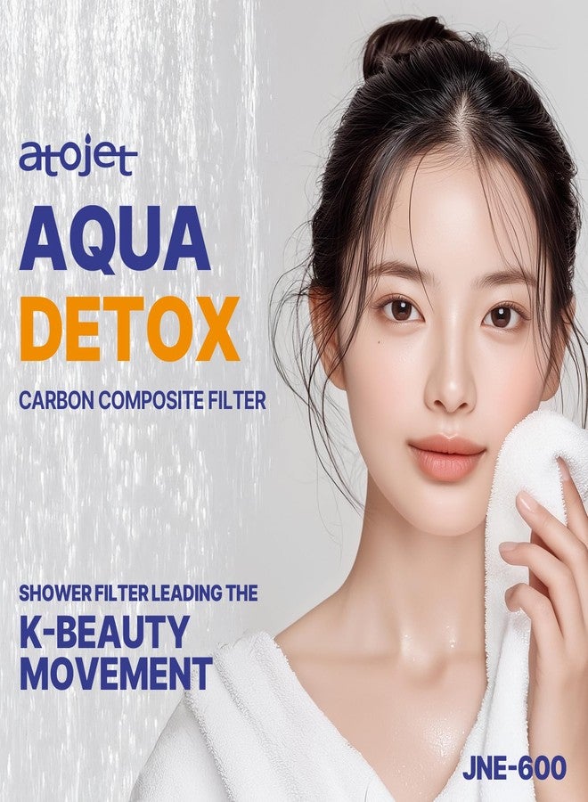 ATOJET Aqua Detox Shower Filter Influenced by Korea’s Beauty Tradition - Relieves dryness and irritation while improving skin and hair health - CHROME (JNE600C-SNG-DTX) - Image 2