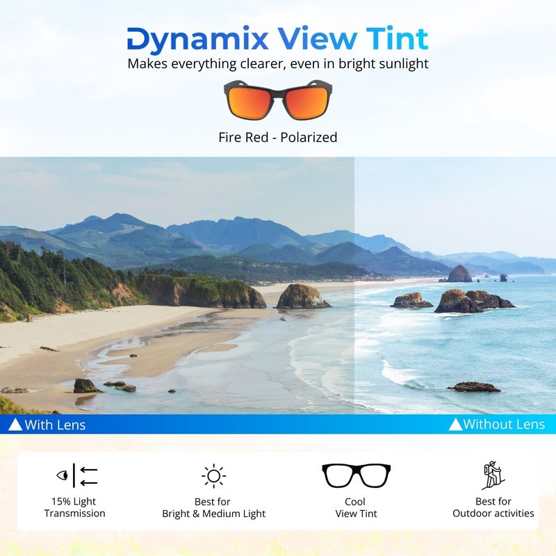 Dynamix Polarized Replacement Lenses for Oakley Flak 2.0 XL | Easy To Install | Fit Perfectly - Image 3