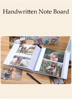 DUNISO 200 Pockets Retro Photo Album for 6 Inches Photos Portable Photo Album for Family Wedding Boys Girls  - Image 4