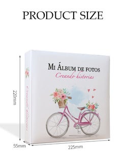 DUNISO 200 Pockets Retro Photo Album for 6 Inches Photos Portable Photo Album for Family Wedding Boys Girls  - Image 5