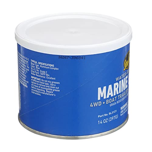 Sta-Lube SL3121 Water-Resistant Marine Grease - 14 oz. Tub , Blue - Image 3