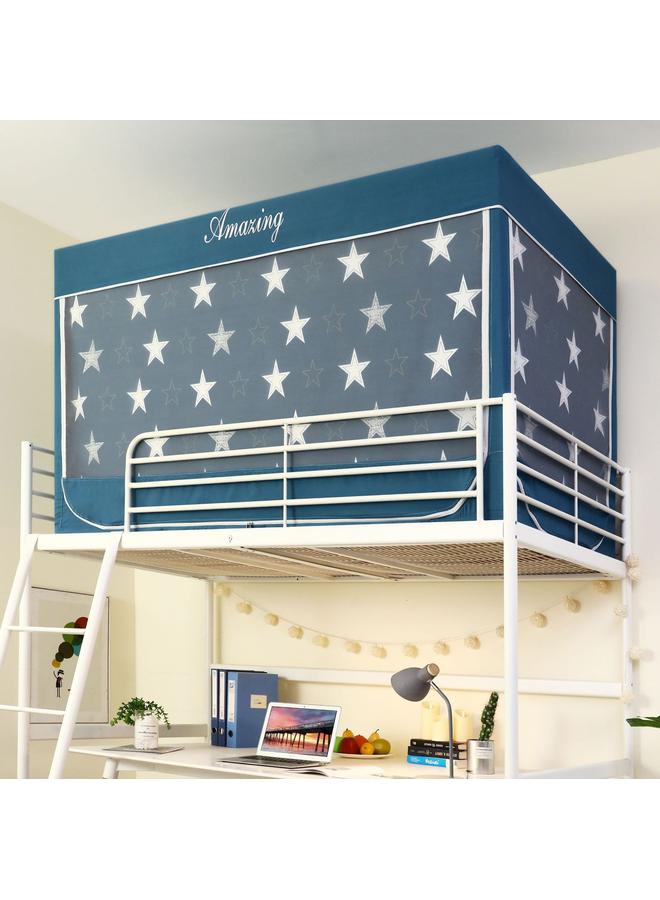 Bluejw Factory Direct Anti-mosquito Shading Dual-purpose Single Student Dormitory Bed Bed Bed Curtain Fully Enclosed Mosquito Net - Image 1