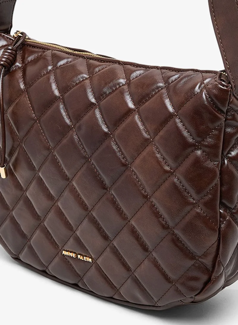 ANNE KLEIN  Anne Klein Quilted Pu Crossbody Bag for Women | Best Price UAE