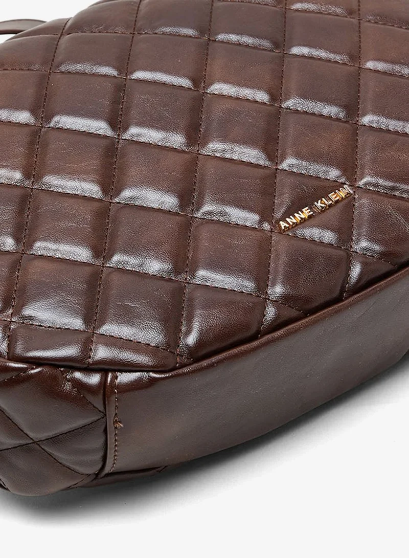 ANNE KLEIN  Anne Klein Quilted Pu Crossbody Bag for Women | Best Price UAE