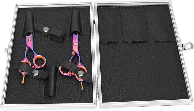 klarako Hair Cutting Scissors Kits,2 Pcs Professional Haircut Scissors with Storage Bag,Hair Cutting Shears for Men Women Pets Hair Salons Barber Shops Home - Image 2