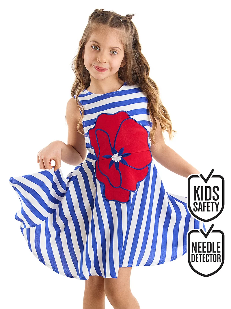 MSHB&G Poppy Striped Woven Girl Dress
