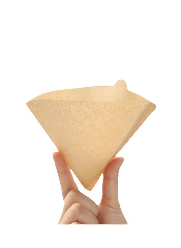 100 pieces of V02 tapered coffee paper filter, simple to use, hygienic and portable  - Image 3