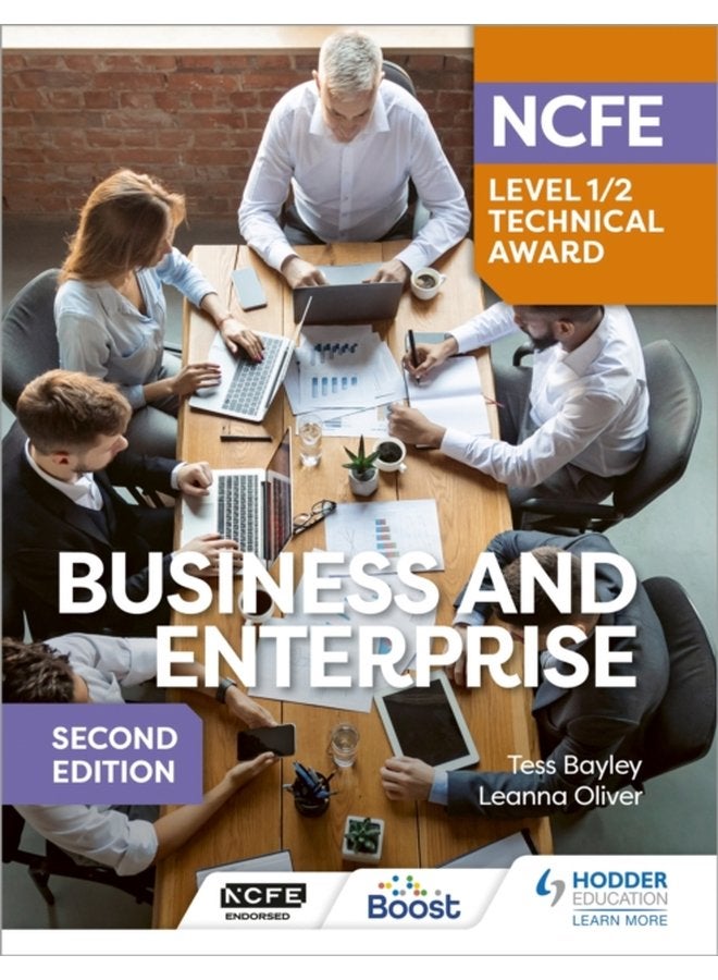 NCFE Level 1 2 Technical Award in Business and Enterprise Second Edition - Paperback