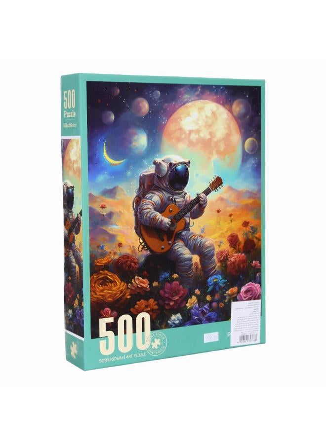 Romantic Astronaut Puzzle - 500 Pieces - Image 1