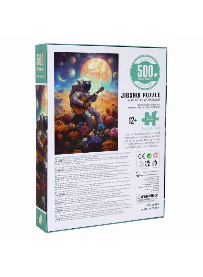 Romantic Astronaut Puzzle - 500 Pieces - Image 2