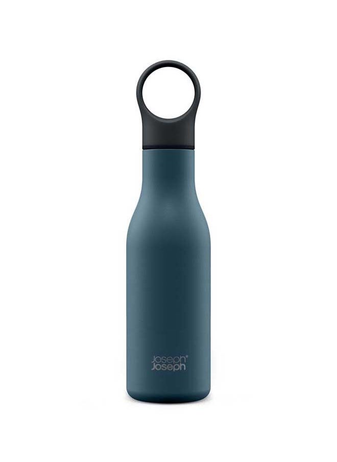 Joseph Joseph Joseph Joseph Loop Vacuum Insulated Water Bottle 500 ml Capacity Coral  - Image 1
