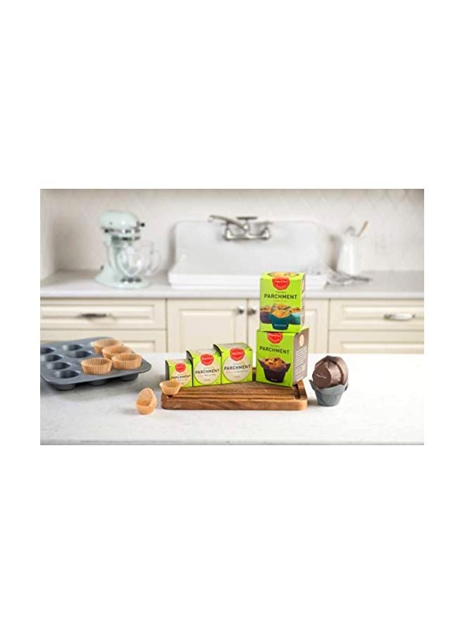 PaperChef - Parchment Lotus Baking Cups - Easy Release, Non-Stick Paper - 12 count - Image 5