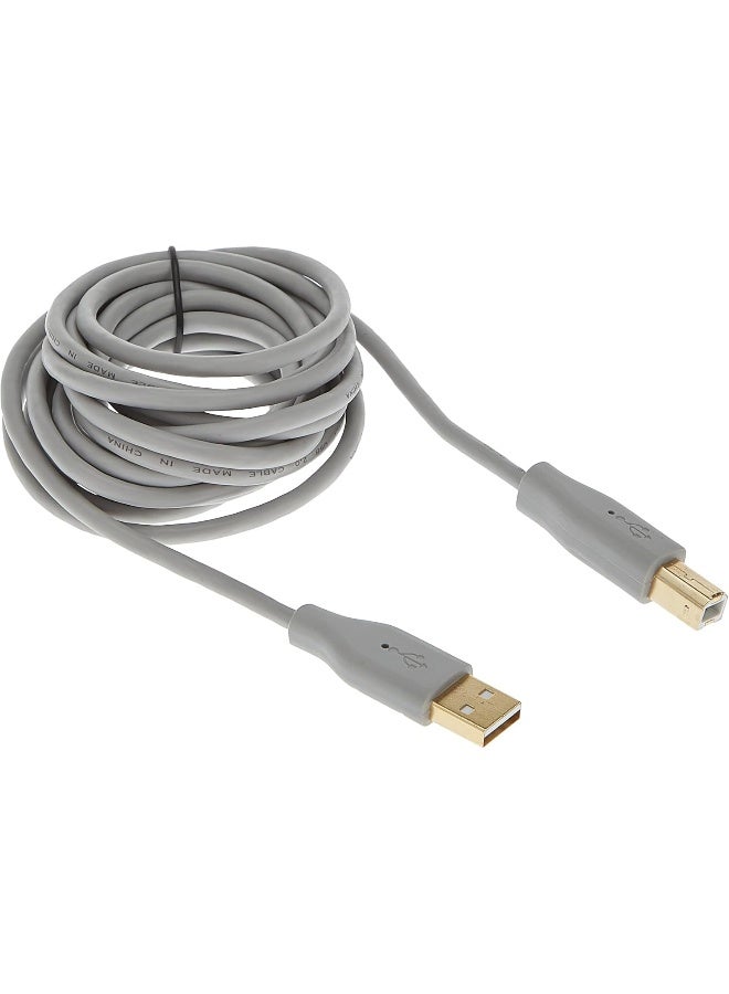 Trands TR-CA125 USB to Printer Cable, 3 Meter Length - Image 1