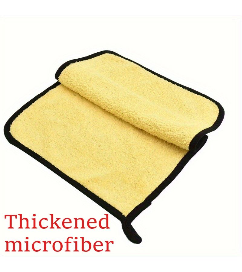 5 Pack High Quality Microfiber Cloths For Car Detailing Highly Absorbent Non Scratch Fast Drying Towel - Image 4